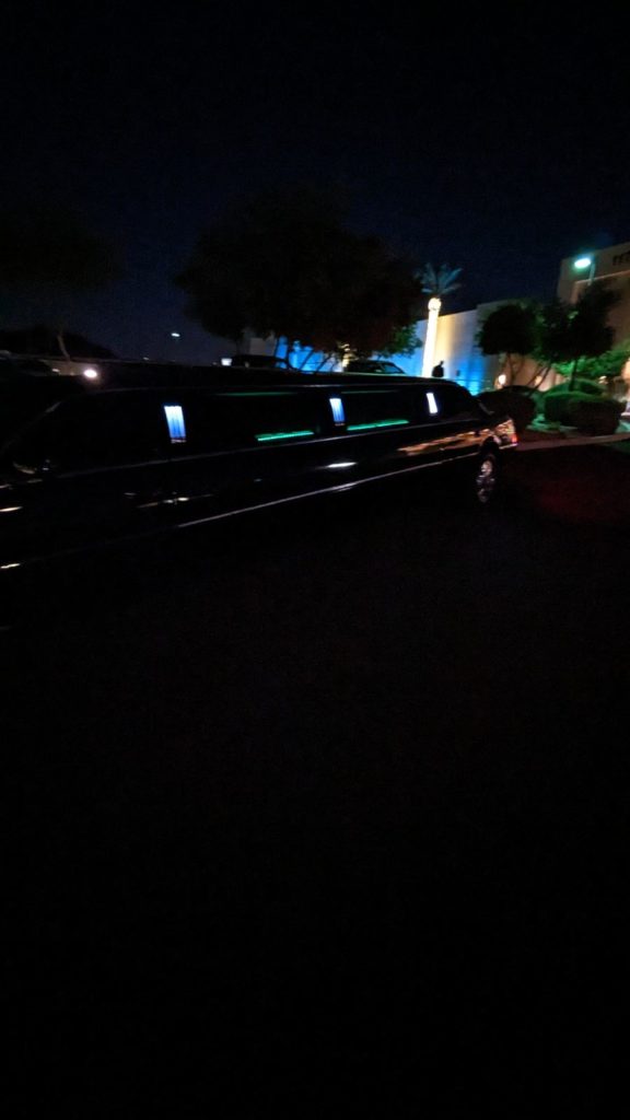 A Limousine in Darkness